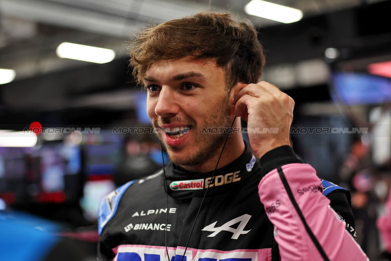 GP QATAR, Pierre Gasly (FRA) Alpine F1 Team.

08.10.2023. Formula 1 World Championship, Rd 18, Qatar Grand Prix, Doha, Qatar, Gara Day.

- www.xpbimages.com, EMail: requests@xpbimages.com © Copyright: Moy / XPB Images