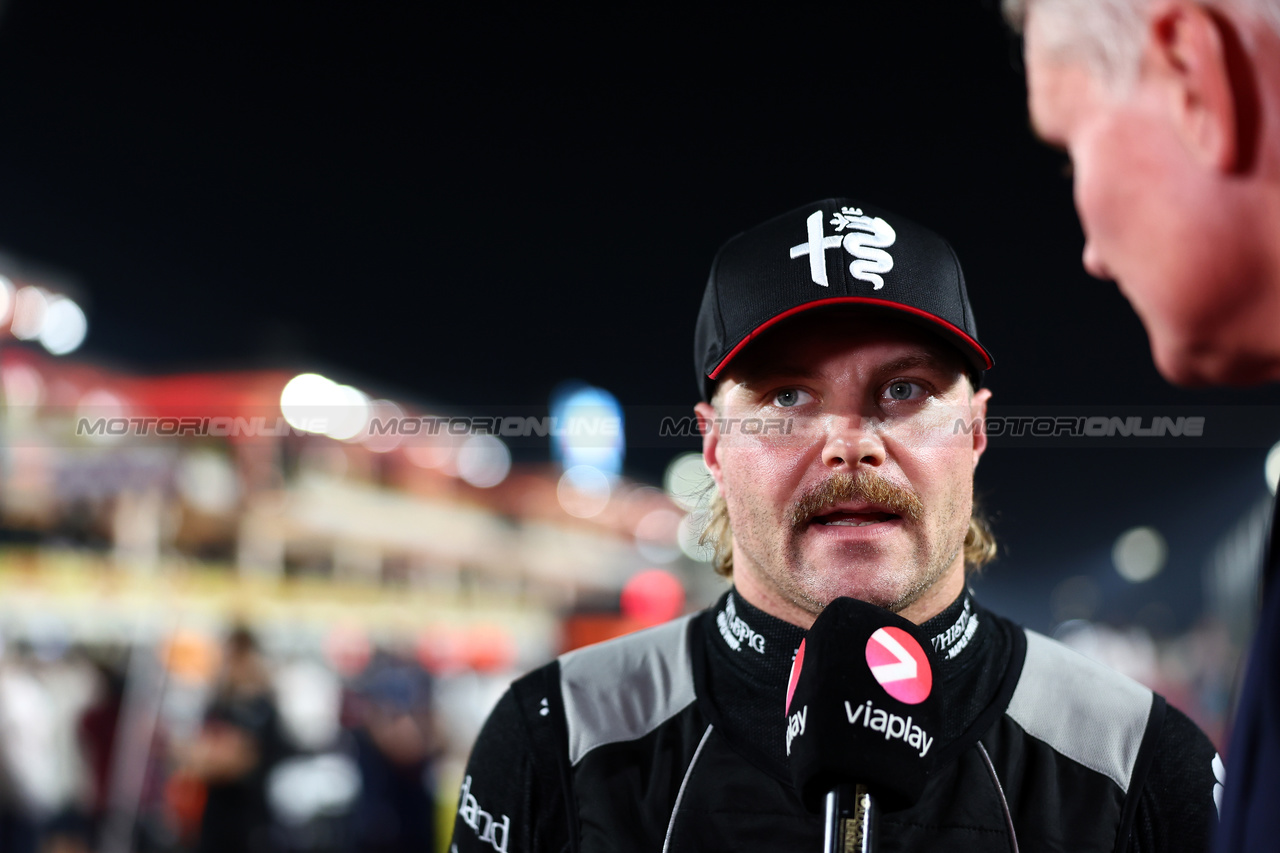 GP QATAR, Valtteri Bottas (FIN) Alfa Romeo F1 Team on the grid.

08.10.2023. Formula 1 World Championship, Rd 18, Qatar Grand Prix, Doha, Qatar, Gara Day.

- www.xpbimages.com, EMail: requests@xpbimages.com © Copyright: Charniaux / XPB Images