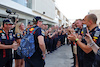 GP QATAR, Guard of honour for World Champion Max Verstappen (NLD) Red Bull Racing by the team.
08.10.2023. Formula 1 World Championship, Rd 18, Qatar Grand Prix, Doha, Qatar, Gara Day.
- www.xpbimages.com, EMail: requests@xpbimages.com © Copyright: Moy / XPB Images