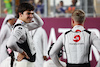 GP QATAR, (L to R): Lance Stroll (CDN) Aston Martin F1 Team with Kevin Magnussen (DEN) Haas F1 Team on the drivers' parade.
08.10.2023. Formula 1 World Championship, Rd 18, Qatar Grand Prix, Doha, Qatar, Gara Day.
- www.xpbimages.com, EMail: requests@xpbimages.com © Copyright: Batchelor / XPB Images