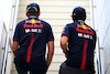 GP QATAR, (L to R): Max Verstappen (NLD) Red Bull Racing with team mate Sergio Perez (MEX) Red Bull Racing.
08.10.2023. Formula 1 World Championship, Rd 18, Qatar Grand Prix, Doha, Qatar, Gara Day.
- www.xpbimages.com, EMail: requests@xpbimages.com © Copyright: Batchelor / XPB Images