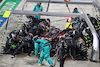 GP QATAR, George Russell (GBR) Mercedes AMG F1 W14 makes a pit stop.
08.10.2023. Formula 1 World Championship, Rd 18, Qatar Grand Prix, Doha, Qatar, Gara Day.
- www.xpbimages.com, EMail: requests@xpbimages.com © Copyright: Moy / XPB Images