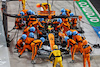 GP QATAR, Lando Norris (GBR) McLaren MCL60 makes a pit stop.
08.10.2023. Formula 1 World Championship, Rd 18, Qatar Grand Prix, Doha, Qatar, Gara Day.
- www.xpbimages.com, EMail: requests@xpbimages.com © Copyright: Moy / XPB Images