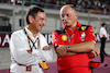 GP QATAR, (L to R): Pierre Fillon (FRA) ACO President with Frederic Vasseur (FRA) Ferrari Team Principal on the grid.
08.10.2023. Formula 1 World Championship, Rd 18, Qatar Grand Prix, Doha, Qatar, Gara Day.
- www.xpbimages.com, EMail: requests@xpbimages.com © Copyright: Moy / XPB Images