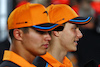 GP QATAR, Oscar Piastri (AUS) McLaren e Lando Norris (GBR) McLaren on the drivers' parade.
08.10.2023. Formula 1 World Championship, Rd 18, Qatar Grand Prix, Doha, Qatar, Gara Day.
 - www.xpbimages.com, EMail: requests@xpbimages.com © Copyright: Coates / XPB Images