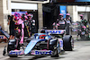 GP QATAR, Esteban Ocon (FRA) Alpine F1 Team A523 makes a pit stop.
08.10.2023. Formula 1 World Championship, Rd 18, Qatar Grand Prix, Doha, Qatar, Gara Day.
- www.xpbimages.com, EMail: requests@xpbimages.com © Copyright: Batchelor / XPB Images