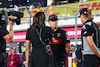 GP QATAR, (L to R): Zhou Guanyu (CHN) Alfa Romeo F1 Team e Valtteri Bottas (FIN) Alfa Romeo F1 Team on the drivers' parade.
08.10.2023. Formula 1 World Championship, Rd 18, Qatar Grand Prix, Doha, Qatar, Gara Day.
 - www.xpbimages.com, EMail: requests@xpbimages.com © Copyright: Coates / XPB Images