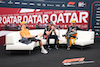 GP QATAR, (L to R): Oscar Piastri (AUS) McLaren;  Max Verstappen (NLD) Red Bull Racing; e Lando Norris (GBR) McLaren in the post race FIA Press Conference.
08.10.2023. Formula 1 World Championship, Rd 18, Qatar Grand Prix, Doha, Qatar, Gara Day.
- www.xpbimages.com, EMail: requests@xpbimages.com © Copyright: XPB Images