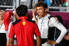 GP QATAR, (L to R): Carlos Sainz Jr (ESP) Ferrari with Alexander Albon (THA) Williams Racing on the grid.
08.10.2023. Formula 1 World Championship, Rd 18, Qatar Grand Prix, Doha, Qatar, Gara Day.
- www.xpbimages.com, EMail: requests@xpbimages.com © Copyright: Batchelor / XPB Images