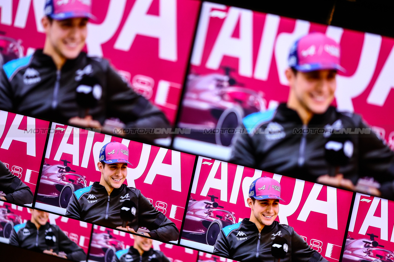 GP QATAR, Esteban Ocon (FRA), Alpine F1 Team 
05.10.2023. Formula 1 World Championship, Rd 18, Qatar Grand Prix, Doha, Qatar, Preparation Day.
- www.xpbimages.com, EMail: requests@xpbimages.com © Copyright: Charniaux / XPB Images