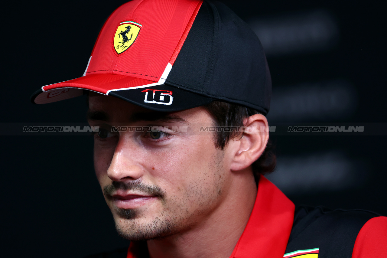 GP QATAR, Charles Leclerc (MON) Ferrari.

05.10.2023. Formula 1 World Championship, Rd 18, Qatar Grand Prix, Doha, Qatar, Preparation Day.

 - www.xpbimages.com, EMail: requests@xpbimages.com © Copyright: Coates / XPB Images