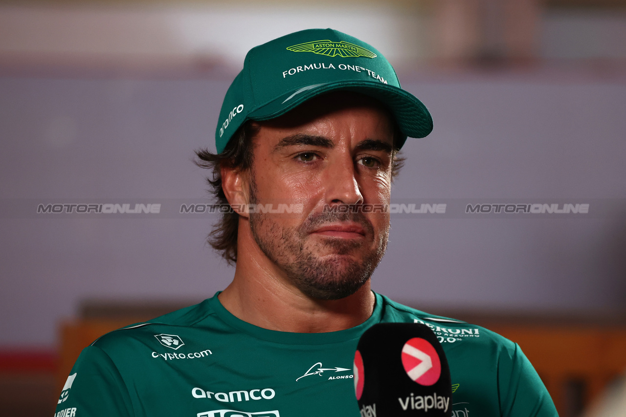 GP QATAR, Fernando Alonso (ESP) Aston Martin F1 Team.

05.10.2023. Formula 1 World Championship, Rd 18, Qatar Grand Prix, Doha, Qatar, Preparation Day.

- www.xpbimages.com, EMail: requests@xpbimages.com © Copyright: Moy / XPB Images