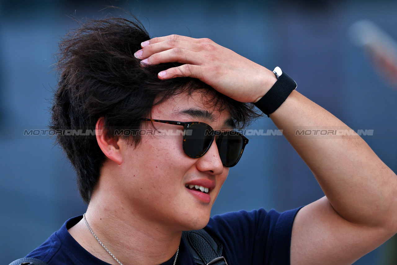 GP QATAR, Yuki Tsunoda (JPN) AlphaTauri.

05.10.2023. Formula 1 World Championship, Rd 18, Qatar Grand Prix, Doha, Qatar, Preparation Day.

 - www.xpbimages.com, EMail: requests@xpbimages.com © Copyright: Coates / XPB Images