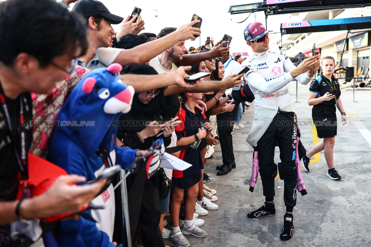 GP QATAR, Esteban Ocon (FRA), Alpine F1 Team 
05.10.2023. Formula 1 World Championship, Rd 18, Qatar Grand Prix, Doha, Qatar, Preparation Day.
- www.xpbimages.com, EMail: requests@xpbimages.com © Copyright: Charniaux / XPB Images