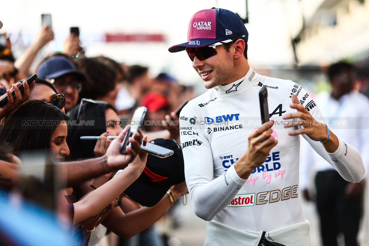 GP QATAR, Esteban Ocon (FRA), Alpine F1 Team 
05.10.2023. Formula 1 World Championship, Rd 18, Qatar Grand Prix, Doha, Qatar, Preparation Day.
- www.xpbimages.com, EMail: requests@xpbimages.com © Copyright: Charniaux / XPB Images