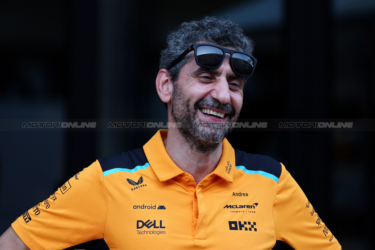 GP QATAR, Andrea Stella (ITA) McLaren Team Principal.

05.10.2023. Formula 1 World Championship, Rd 18, Qatar Grand Prix, Doha, Qatar, Preparation Day.

- www.xpbimages.com, EMail: requests@xpbimages.com © Copyright: Moy / XPB Images