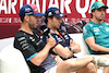GP QATAR, (L to R): Pierre Gasly (FRA) Alpine F1 Team e Sergio Perez (MEX) Red Bull Racing in the FIA Press Conference.
05.10.2023. Formula 1 World Championship, Rd 18, Qatar Grand Prix, Doha, Qatar, Preparation Day.
- www.xpbimages.com, EMail: requests@xpbimages.com © Copyright: XPB Images