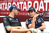 GP QATAR, (L to R): Pierre Gasly (FRA) Alpine F1 Team e Sergio Perez (MEX) Red Bull Racing in the FIA Press Conference.
05.10.2023. Formula 1 World Championship, Rd 18, Qatar Grand Prix, Doha, Qatar, Preparation Day.
- www.xpbimages.com, EMail: requests@xpbimages.com © Copyright: XPB Images