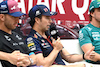 GP QATAR, Sergio Perez (MEX) Red Bull Racing in the FIA Press Conference.
05.10.2023. Formula 1 World Championship, Rd 18, Qatar Grand Prix, Doha, Qatar, Preparation Day.
- www.xpbimages.com, EMail: requests@xpbimages.com © Copyright: XPB Images