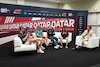 GP QATAR, (L to R): Pierre Gasly (FRA) Alpine F1 Team; Sergio Perez (MEX) Red Bull Racing; Fernando Alonso (ESP) Aston Martin F1 Team; Nico Hulkenberg (GER) Haas F1 Team; e Zhou Guanyu (CHN) Alfa Romeo F1 Team, in the FIA Press Conference.
05.10.2023. Formula 1 World Championship, Rd 18, Qatar Grand Prix, Doha, Qatar, Preparation Day.
- www.xpbimages.com, EMail: requests@xpbimages.com © Copyright: XPB Images