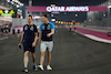 GP QATAR, Logan Sargeant (USA) Williams Racing walks the circuit with Gaetan Jego, Williams Racing Gara Engineer.
05.10.2023. Formula 1 World Championship, Rd 18, Qatar Grand Prix, Doha, Qatar, Preparation Day.
- www.xpbimages.com, EMail: requests@xpbimages.com © Copyright: Batchelor / XPB Images