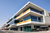 GP QATAR, Circuit Atmosfera - Pit buildings.
05.10.2023. Formula 1 World Championship, Rd 18, Qatar Grand Prix, Doha, Qatar, Preparation Day.
- www.xpbimages.com, EMail: requests@xpbimages.com © Copyright: Batchelor / XPB Images