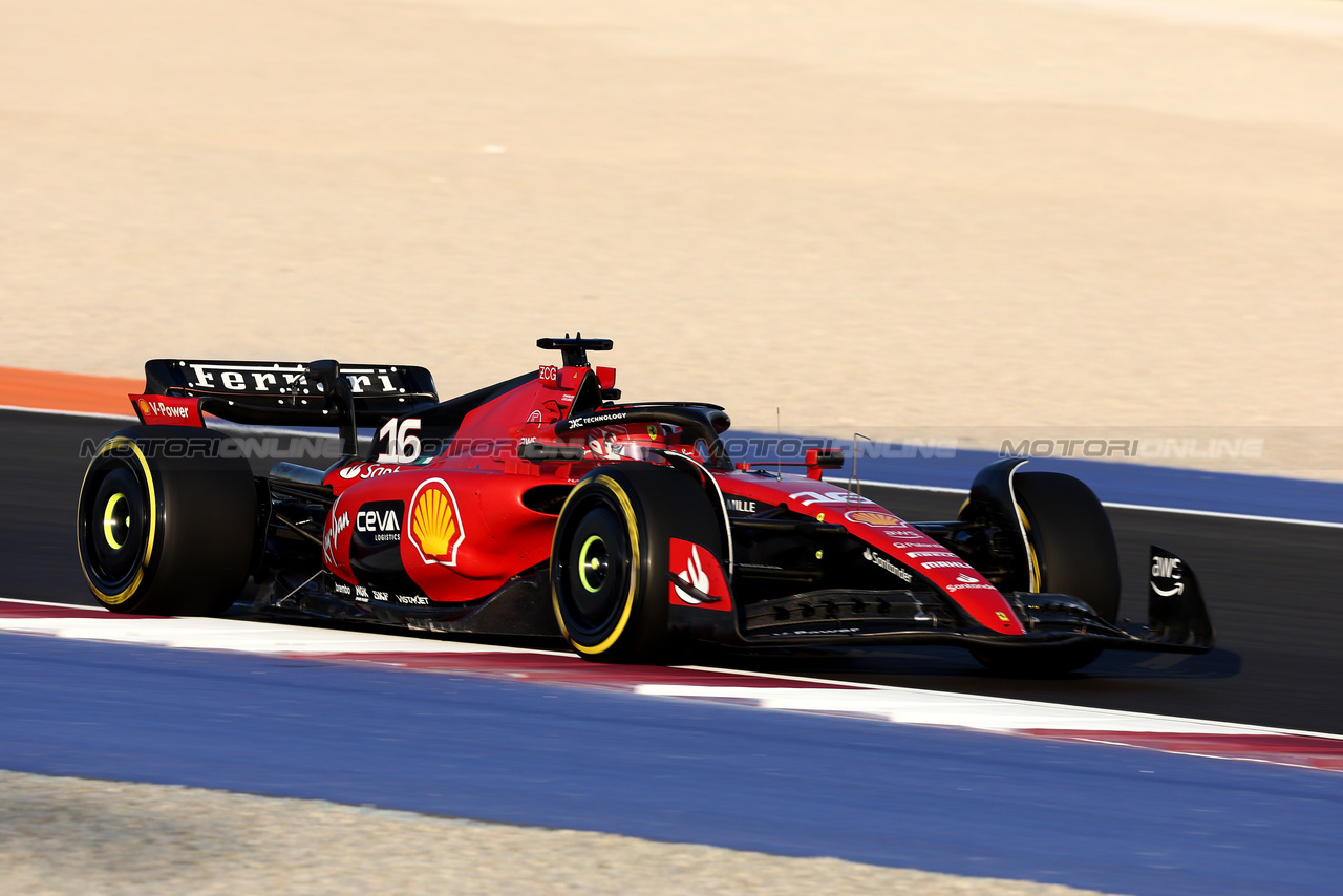 GP QATAR, Charles Leclerc (MON) Ferrari SF-23.

07.10.2023. Formula 1 World Championship, Rd 18, Qatar Grand Prix, Doha, Qatar, Sprint Day.

 - www.xpbimages.com, EMail: requests@xpbimages.com © Copyright: Coates / XPB Images