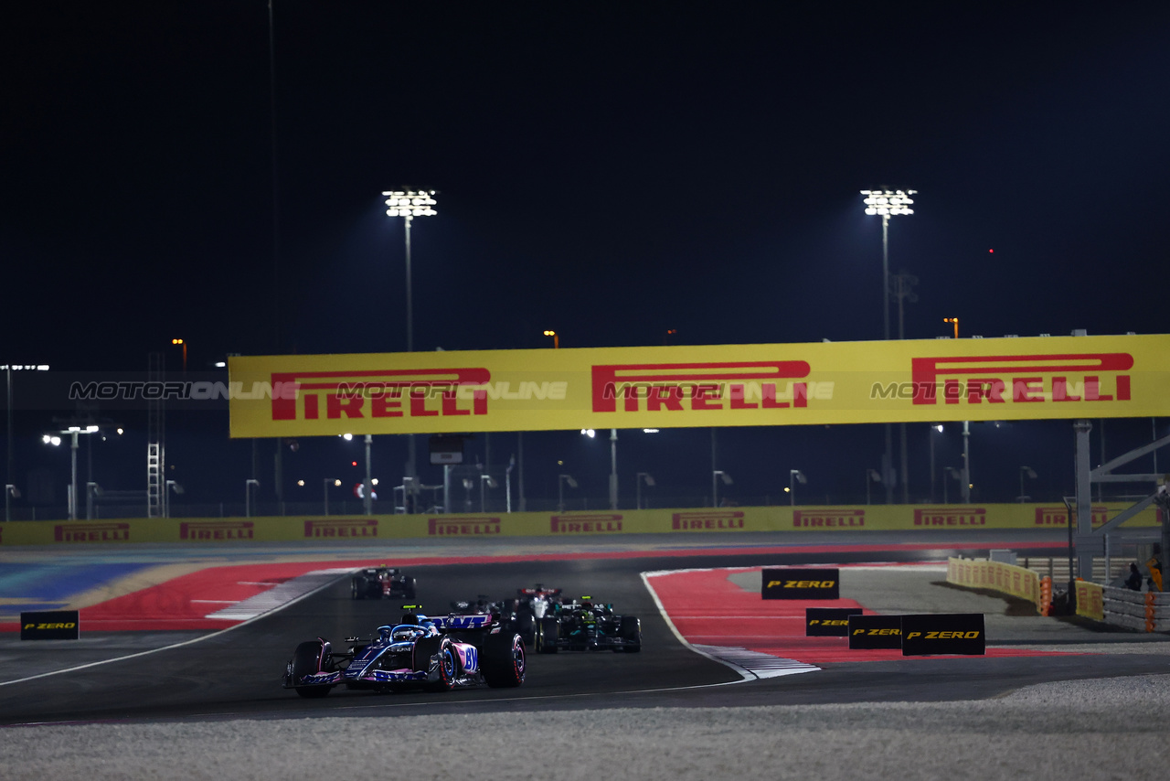 GP QATAR, Pierre Gasly (FRA) Alpine F1 Team A523.

07.10.2023. Formula 1 World Championship, Rd 18, Qatar Grand Prix, Doha, Qatar, Sprint Day.

- www.xpbimages.com, EMail: requests@xpbimages.com © Copyright: Charniaux / XPB Images
