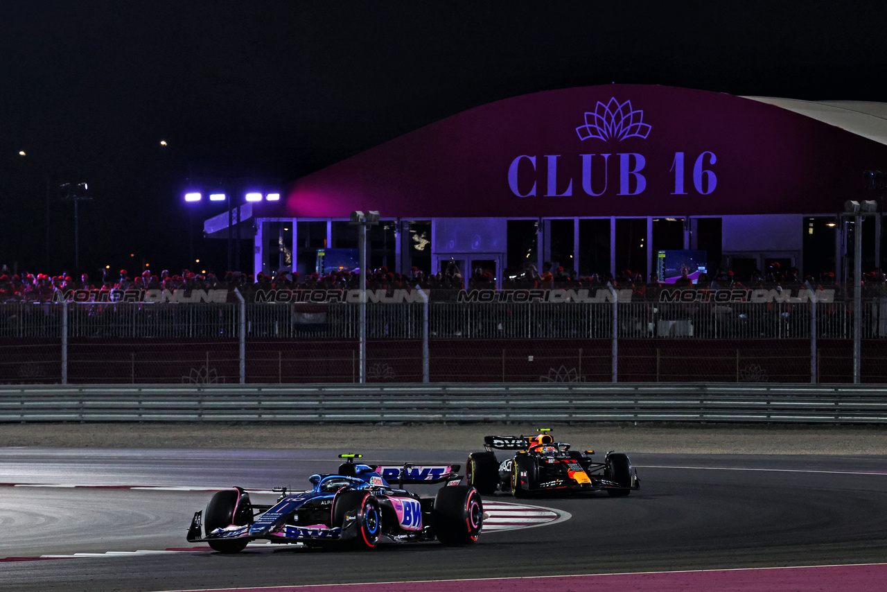 GP QATAR, Pierre Gasly (FRA) Alpine F1 Team A523.

07.10.2023. Formula 1 World Championship, Rd 18, Qatar Grand Prix, Doha, Qatar, Sprint Day.

- www.xpbimages.com, EMail: requests@xpbimages.com © Copyright: Charniaux / XPB Images