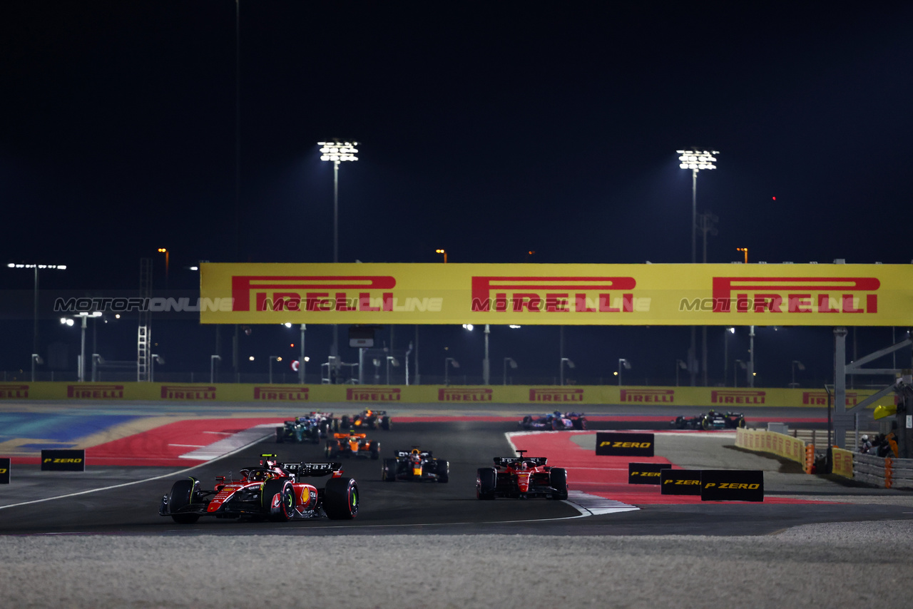 GP QATAR, Carlos Sainz Jr (ESP) Ferrari SF-23.

07.10.2023. Formula 1 World Championship, Rd 18, Qatar Grand Prix, Doha, Qatar, Sprint Day.

- www.xpbimages.com, EMail: requests@xpbimages.com © Copyright: Charniaux / XPB Images