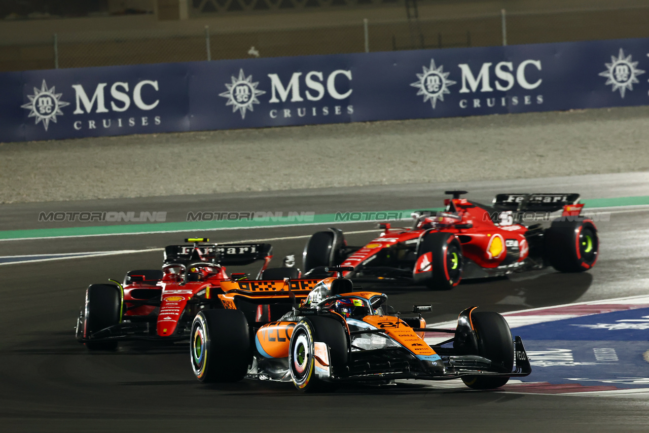 GP QATAR, Oscar Piastri (AUS) McLaren MCL60.

07.10.2023. Formula 1 World Championship, Rd 18, Qatar Grand Prix, Doha, Qatar, Sprint Day.

- www.xpbimages.com, EMail: requests@xpbimages.com © Copyright: Batchelor / XPB Images