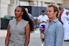 GP QATAR, (L to R): Naomi Schiff (RWA) / (BEL) Sky Sports F1 Presenter with Nico Rosberg (GER).
07.10.2023. Formula 1 World Championship, Rd 18, Qatar Grand Prix, Doha, Qatar, Sprint Day.
- www.xpbimages.com, EMail: requests@xpbimages.com © Copyright: Moy / XPB Images