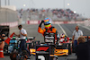 GP QATAR, Oscar Piastri (AUS) McLaren MCL60 celebrates being fastest in Sprint Shootout.
07.10.2023. Formula 1 World Championship, Rd 18, Qatar Grand Prix, Doha, Qatar, Sprint Day.
 - www.xpbimages.com, EMail: requests@xpbimages.com © Copyright: Coates / XPB Images