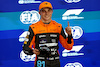 GP QATAR, Oscar Piastri (AUS) McLaren MCL60 celebrates being fastest in Sprint Shootout.
07.10.2023. Formula 1 World Championship, Rd 18, Qatar Grand Prix, Doha, Qatar, Sprint Day.
 - www.xpbimages.com, EMail: requests@xpbimages.com © Copyright: Coates / XPB Images