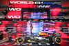 GP QATAR, Max Verstappen (NLD) Red Bull Racing RB19 celebrates winning his third World Championship in Sprint parc ferme.
07.10.2023. Formula 1 World Championship, Rd 18, Qatar Grand Prix, Doha, Qatar, Sprint Day.
- www.xpbimages.com, EMail: requests@xpbimages.com © Copyright: Moy / XPB Images