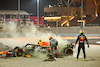 GP QATAR, Sergio Perez (MEX) Red Bull Racing RB19 e Esteban Ocon (FRA) Alpine F1 Team A523 crashed out of the race.
07.10.2023. Formula 1 World Championship, Rd 18, Qatar Grand Prix, Doha, Qatar, Sprint Day.
- www.xpbimages.com, EMail: requests@xpbimages.com © Copyright: Batchelor / XPB Images