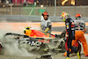 GP QATAR, Sergio Perez (MEX) Red Bull Racing RB19 crashed out of the race.
07.10.2023. Formula 1 World Championship, Rd 18, Qatar Grand Prix, Doha, Qatar, Sprint Day.
- www.xpbimages.com, EMail: requests@xpbimages.com © Copyright: Batchelor / XPB Images