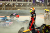 GP QATAR, Esteban Ocon (FRA) Alpine F1 Team A523 e Sergio Perez (MEX) Red Bull Racing RB19 crashed out of the race.
07.10.2023. Formula 1 World Championship, Rd 18, Qatar Grand Prix, Doha, Qatar, Sprint Day.
- www.xpbimages.com, EMail: requests@xpbimages.com © Copyright: Batchelor / XPB Images
