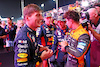 GP QATAR, Max Verstappen (NLD) Red Bull Racing celebrates winning his third World Championship in Sprint parc ferme.
07.10.2023. Formula 1 World Championship, Rd 18, Qatar Grand Prix, Doha, Qatar, Sprint Day.
- www.xpbimages.com, EMail: requests@xpbimages.com © Copyright: Charniaux / XPB Images