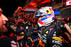 GP QATAR, Max Verstappen (NLD) Red Bull Racing celebrates winning his third World Championship in Sprint parc ferme with the team.
07.10.2023. Formula 1 World Championship, Rd 18, Qatar Grand Prix, Doha, Qatar, Sprint Day.
 - www.xpbimages.com, EMail: requests@xpbimages.com © Copyright: Coates / XPB Images