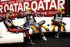 GP QATAR, (L to R): Max Verstappen (NLD) Red Bull Racing; Oscar Piastri (AUS) McLaren; e Lando Norris (GBR) McLaren, in the post Sprint FIA Press Conference.
07.10.2023. Formula 1 World Championship, Rd 18, Qatar Grand Prix, Doha, Qatar, Sprint Day.
- www.xpbimages.com, EMail: requests@xpbimages.com © Copyright: XPB Images