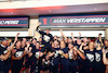 GP QATAR, Max Verstappen (NLD) Red Bull Racing celebrates winning his third World Championship with the team.
07.10.2023. Formula 1 World Championship, Rd 18, Qatar Grand Prix, Doha, Qatar, Sprint Day.
 - www.xpbimages.com, EMail: requests@xpbimages.com © Copyright: Coates / XPB Images