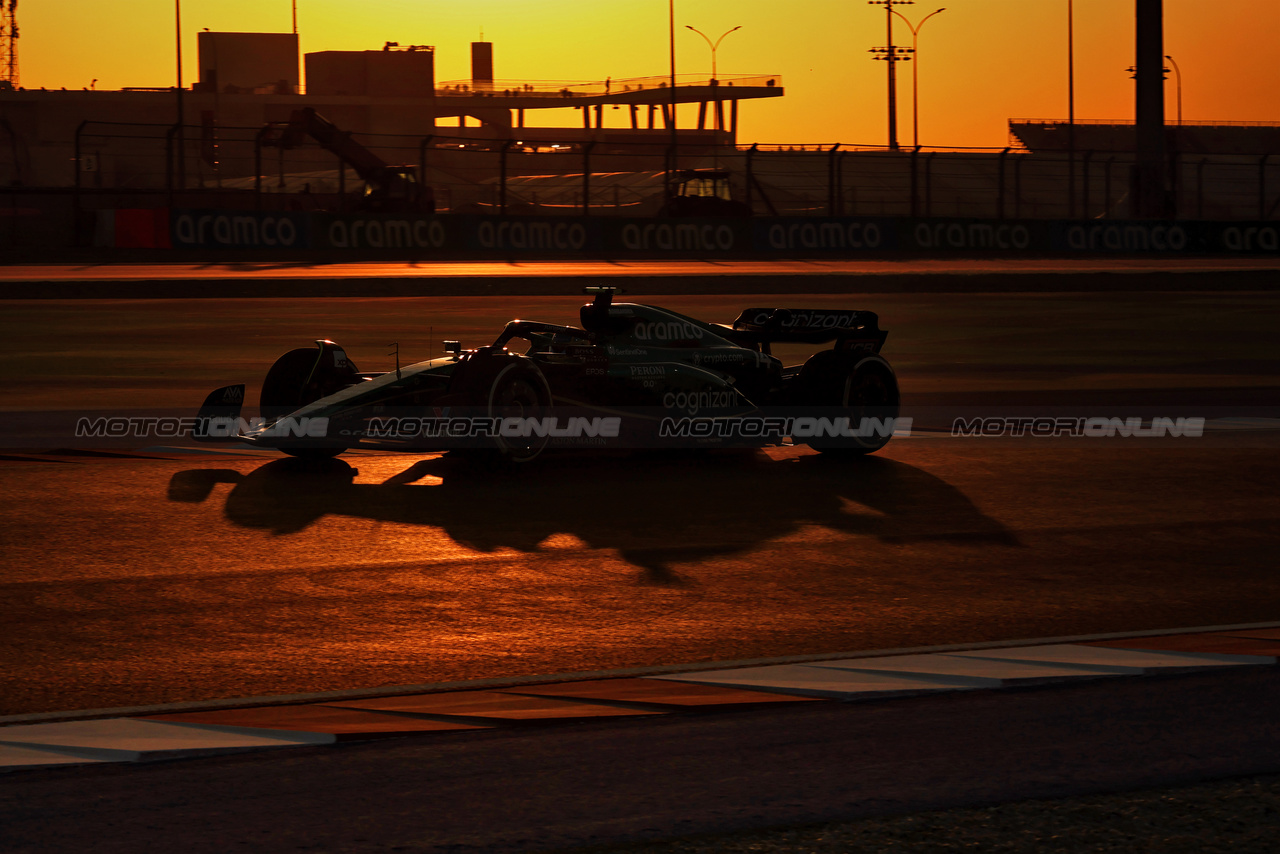 GP QATAR, Fernando Alonso (ESP) Aston Martin F1 Team AMR23.

06.10.2023 Formula 1 World Championship, Rd 18, Qatar Grand Prix, Doha, Qatar, Qualifiche Day.

- www.xpbimages.com, EMail: requests@xpbimages.com © Copyright: Charniaux / XPB Images