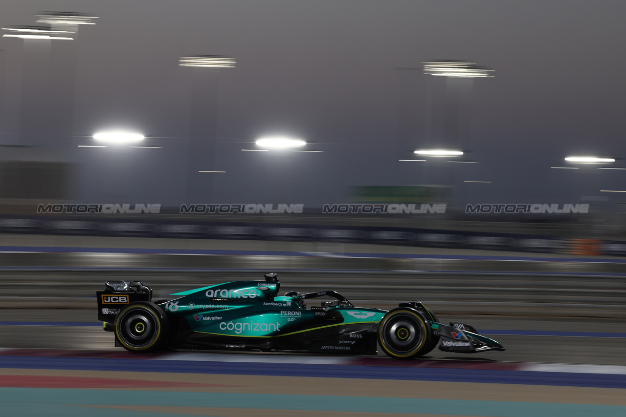 GP QATAR, Lance Stroll (CDN) Aston Martin F1 Team AMR23.

06.10.2023 Formula 1 World Championship, Rd 18, Qatar Grand Prix, Doha, Qatar, Qualifiche Day.

- www.xpbimages.com, EMail: requests@xpbimages.com © Copyright: Moy / XPB Images