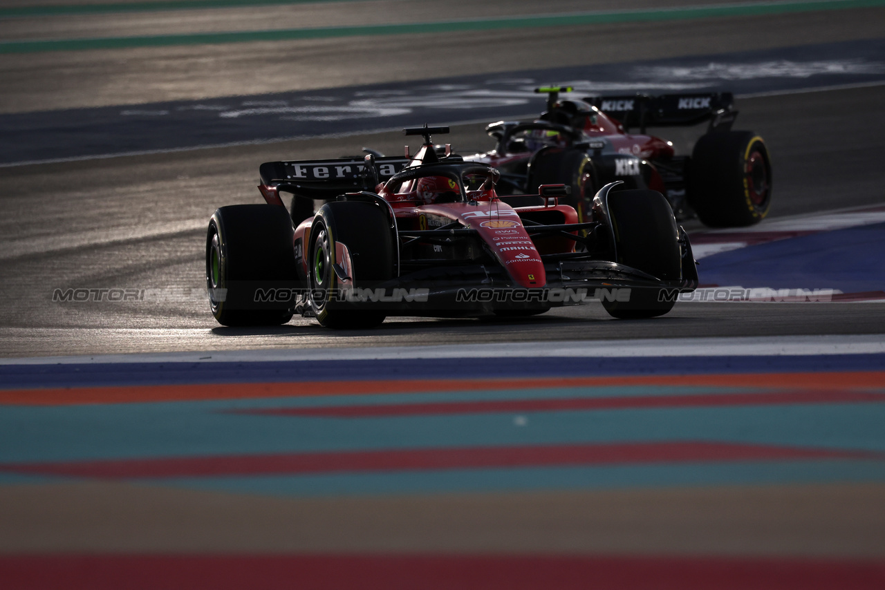 GP QATAR, Charles Leclerc (MON) Ferrari SF-23.

06.10.2023 Formula 1 World Championship, Rd 18, Qatar Grand Prix, Doha, Qatar, Qualifiche Day.

- www.xpbimages.com, EMail: requests@xpbimages.com © Copyright: Moy / XPB Images