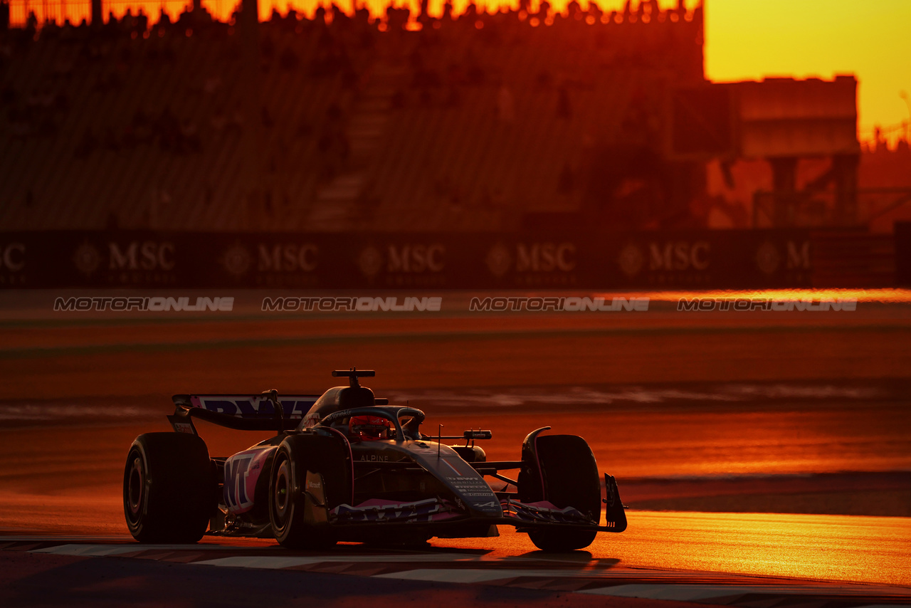 GP QATAR, Esteban Ocon (FRA) Alpine F1 Team A523.

06.10.2023 Formula 1 World Championship, Rd 18, Qatar Grand Prix, Doha, Qatar, Qualifiche Day.

- www.xpbimages.com, EMail: requests@xpbimages.com © Copyright: Moy / XPB Images