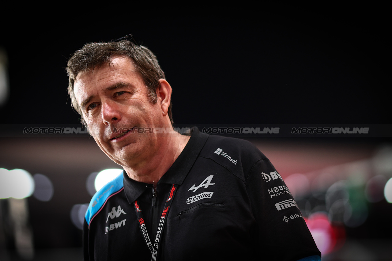 GP QATAR, Bruno Famin (FRA) Alpine Motorsports Vice President 
06.10.2023 Formula 1 World Championship, Rd 18, Qatar Grand Prix, Doha, Qatar, Qualifiche Day.
- www.xpbimages.com, EMail: requests@xpbimages.com © Copyright: Charniaux / XPB Images