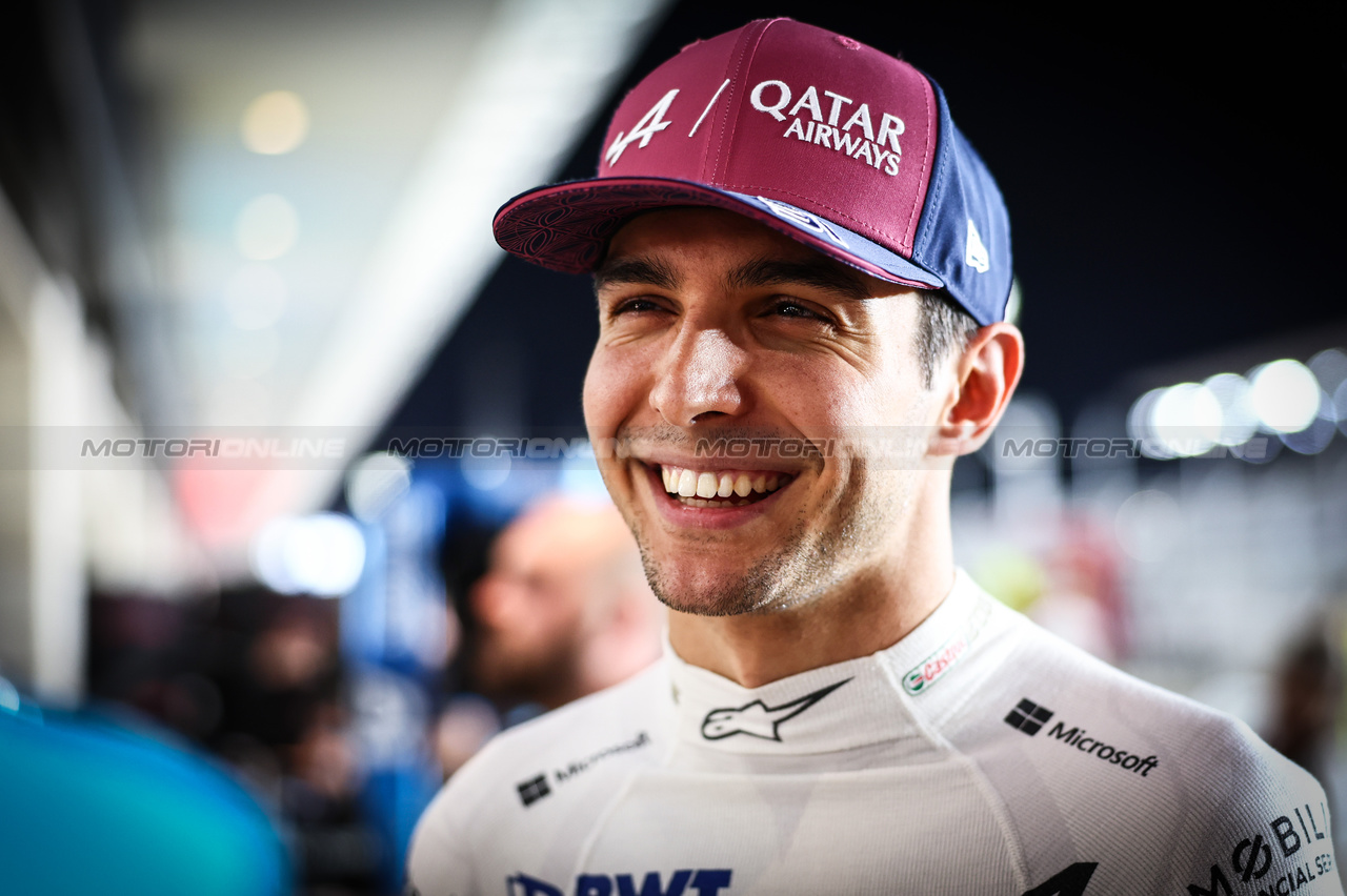 GP QATAR, Esteban Ocon (FRA), Alpine F1 Team 
06.10.2023 Formula 1 World Championship, Rd 18, Qatar Grand Prix, Doha, Qatar, Qualifiche Day.
- www.xpbimages.com, EMail: requests@xpbimages.com © Copyright: Charniaux / XPB Images