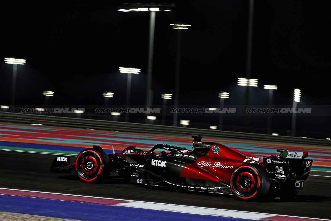 GP QATAR, Valtteri Bottas (FIN) Alfa Romeo F1 Team C43.

06.10.2023 Formula 1 World Championship, Rd 18, Qatar Grand Prix, Doha, Qatar, Qualifiche Day.

- www.xpbimages.com, EMail: requests@xpbimages.com © Copyright: Moy / XPB Images
