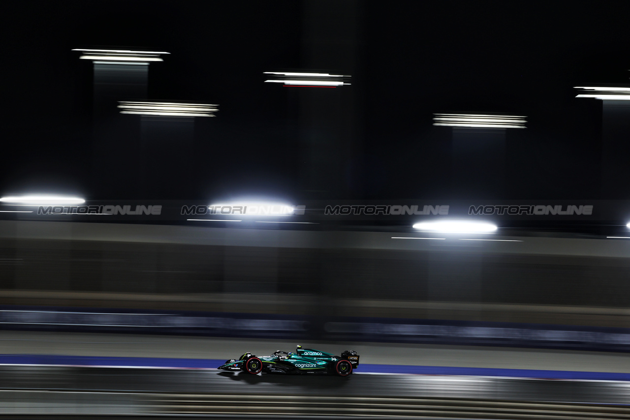 GP QATAR, Fernando Alonso (ESP) Aston Martin F1 Team AMR23.

06.10.2023 Formula 1 World Championship, Rd 18, Qatar Grand Prix, Doha, Qatar, Qualifiche Day.

 - www.xpbimages.com, EMail: requests@xpbimages.com © Copyright: Coates / XPB Images